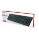 MULTIMEDIA TECLADO TRUST 1.5M CABO MODEL - 22171 PRETO